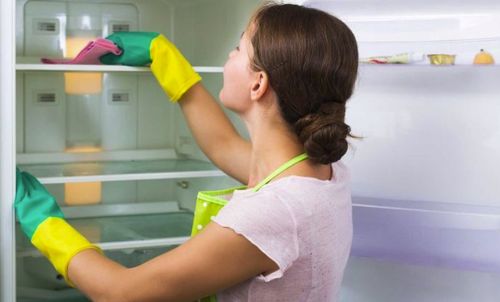 Мытье холодильника